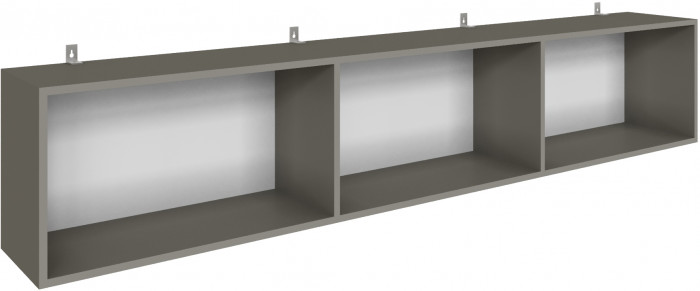 Полка Мадрид навесная (2,03), Мокко