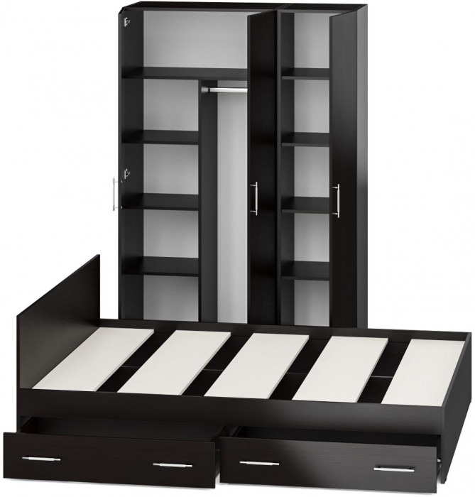 Спальня Стандарт 1-1600Я, венге