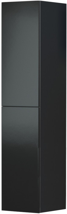 Модульная гостиная Альда, Черный глянец/Белый глянец