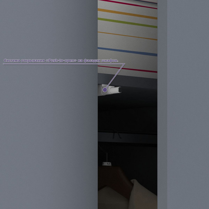 Мори Стол письменный МСП1200.1 + Пенал МШ400.1, цвет графит, ШхГхВ 160,8х50,4х209,6 см., универсальная сборка