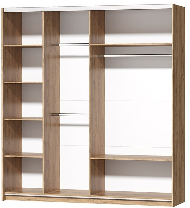 Шкаф-купе Иннэс-5 2000 Ф1/Ф2, Бодега светлый