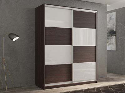 Шкаф-купе Кааппи 14 Венге 120х45х230 см