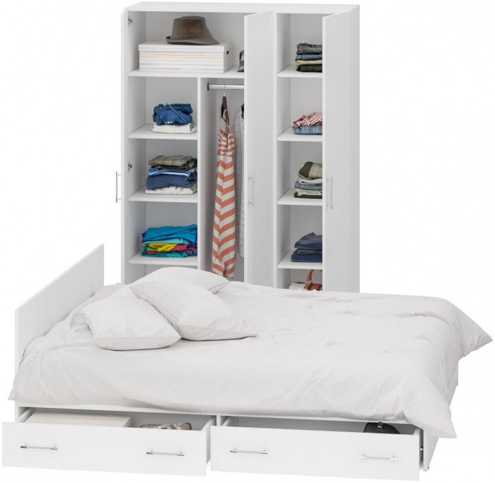 Спальня Стандарт 1-1800Я, белый