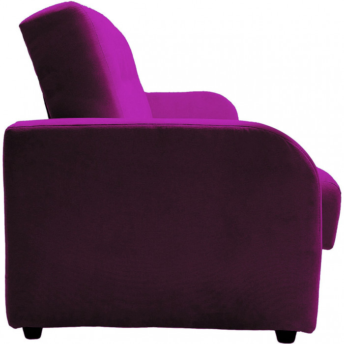 Диван-книжка ЛОНДОН фиолетовый 140 ЛЮКС, пружинный блок Боннель