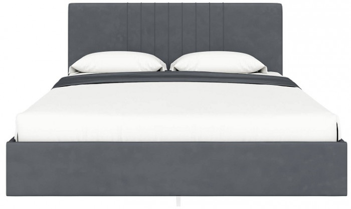 Кровать с латами Соло 180*200, Графит