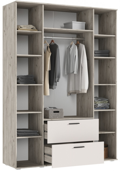 Сильвия Спальня, Крафт серый/Кашемир