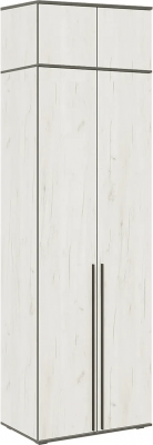 Норд Шкаф двухстворчатый 800 + Антресоль 800 Дуб Крафт