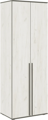 Норд Шкаф двухстворчатый 800 + Антресоль 800 Дуб Крафт