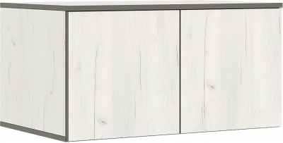 Норд Шкаф двухстворчатый 800 + Антресоль 800 Дуб Крафт