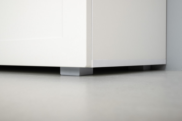 Остин 11.53 Кровать + ортопед + 16.240 Комод + 13.257 Тумба, белый шагрень/дуб крафт золотой