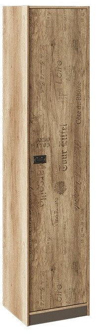 Пилигрим ТД-276.07.21 Шкаф для белья (Дуб Каньон светлый, Фон серый)