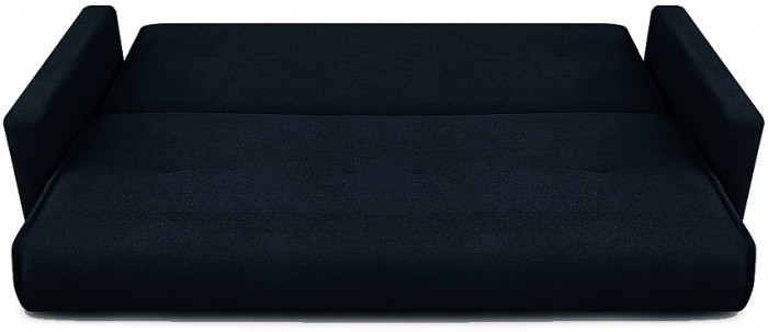 Диван Милан 140 черный ППУ