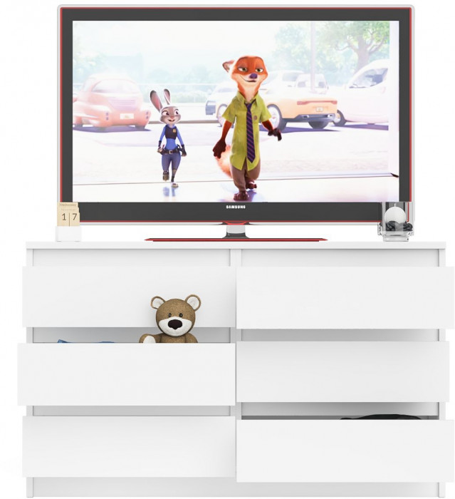 Мори Комод МК1200.6, белый