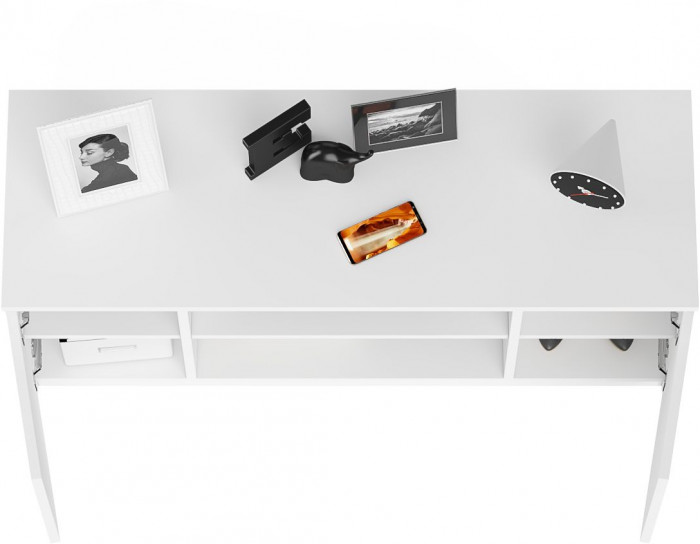 Мори Тумба ТВ МТВ1200.1, цвет белый, ШхГхВ 120,4х41х54,6 см.