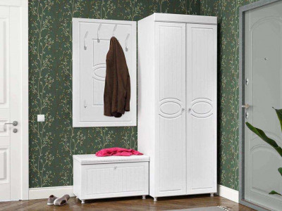 Прихожая Монако-2 белое дерево