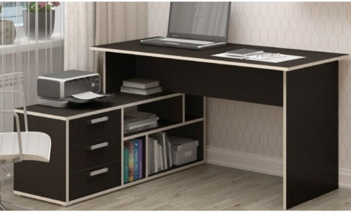 Стол компьютерный СК-11, ЛДСП (графит)