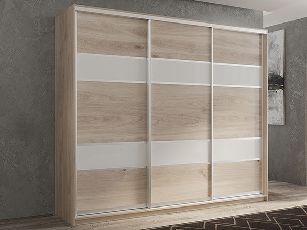 Шкаф-купе Кааппи 8 Кастелло Серый 180х60х230 см