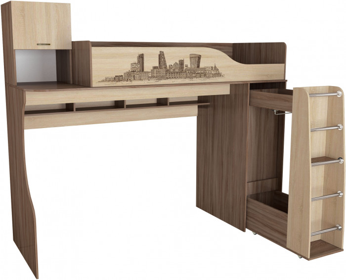 Подростковая Орион, набор 4, Ясень шимо/Дуб сонома