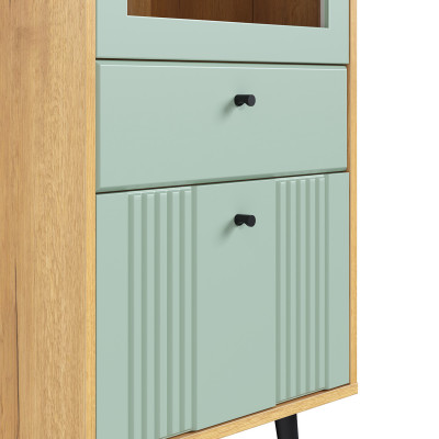 Шкаф-витрина Вега Саксония