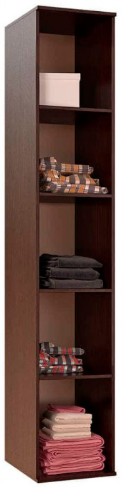 "Белла" пенал (400х2120х470) венге/дуб атланта (замена на венге/ясень белый)