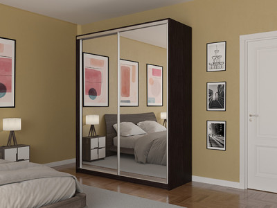 Шкаф-купе Лаурус 1 Венге 200х58х220 см