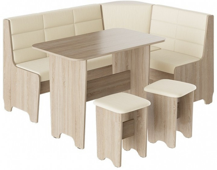 Техас Кухонный уголок Исп.2 (Венге/Кашемир коричневый)