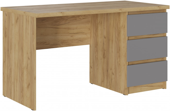 Кабинет Бостон, композиция 3, крафт золотой/серый шифер