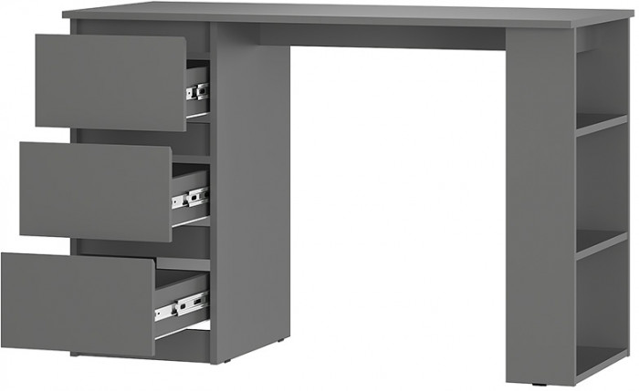 Стол письменный Симпл ПС-07, Графит