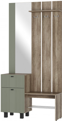 Прихожая Олива ПР-04, Дуб каньон, МФ12