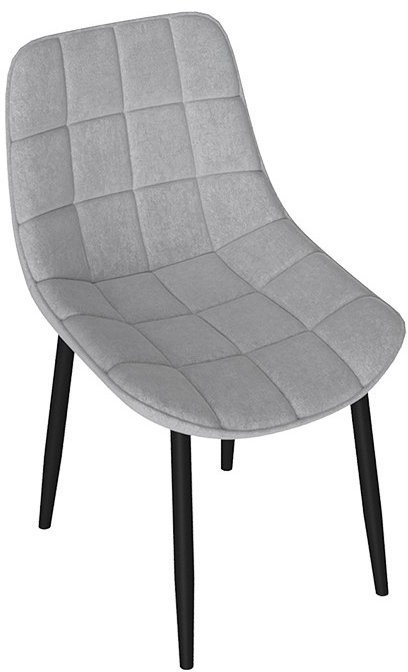 BOSTON Стул (Белый муар/Велюр V002 бургундия)