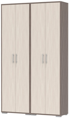Два шкафа для одежды Домино 2-3430бод.тем/св, бодега тёмный/бодега светлый