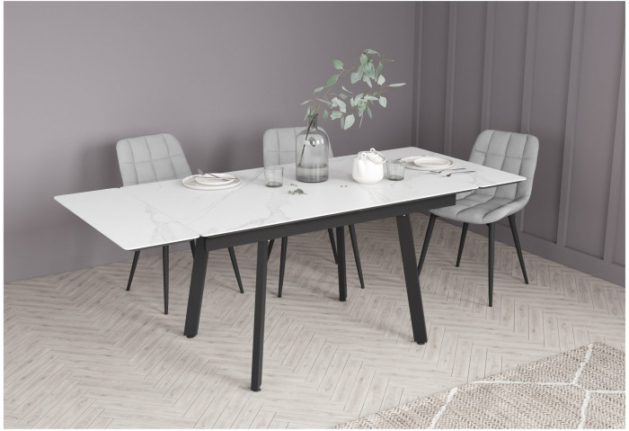 Стол обеденный раздвижной Герцог, Чёрный