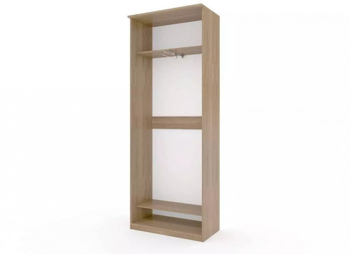 Шкаф купе Модерн 905х450 2-х дверный зеркало ясень