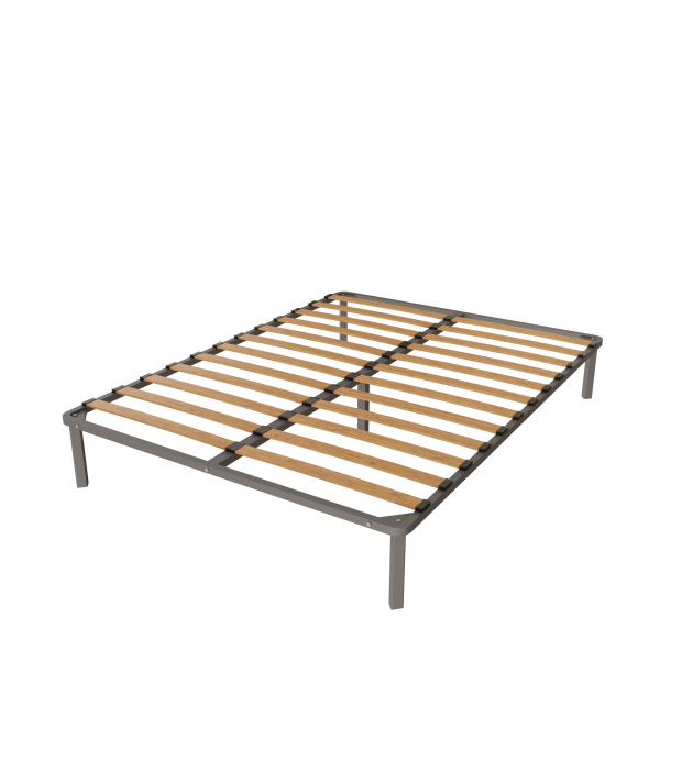 Рио Кровать интерьерная 160 изумруд квадрат, ортопед