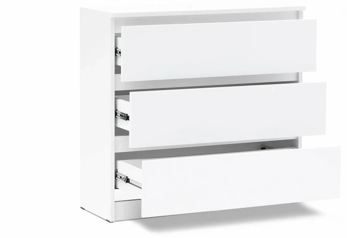 Челси Композиция комодов (Белый глянец, Белый)