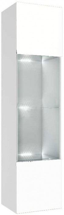 Гостиная Флорис, вариант №6 (Белый глянец, Белый)