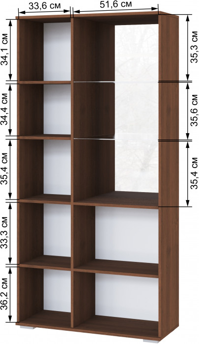 Модульная гостиная Ливорно, набор 3, Орех донской