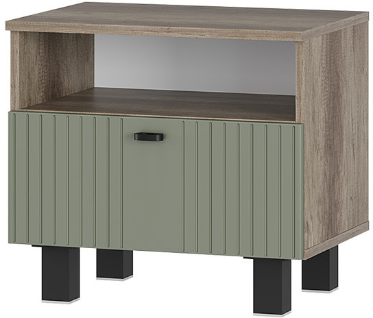 Тумба прикроватная Олива ТБ-14, Дуб каньон, МФ12