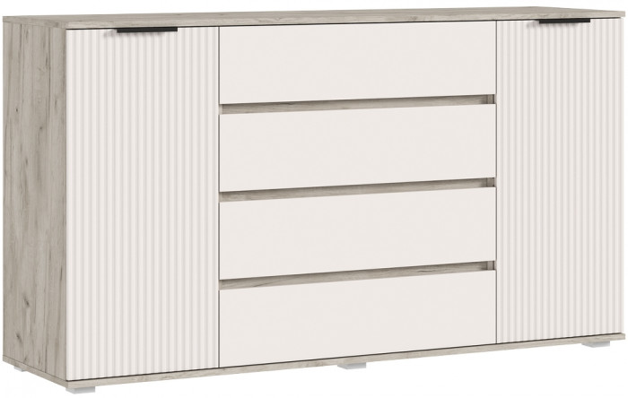 Модульная спальня Марвэл, Крафт серый/Кашемир