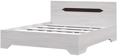 ВАЛЕНСИЯ КР 014 кровать (1,64х0,85х2,06) без ортопед.осн. дуб анкор