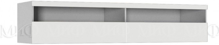 Гостиная Флорис вариант 2 (Белый глянец, Белый)