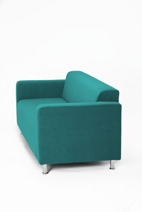 Диван прямой Томи, 180 см, велюр, зеленый