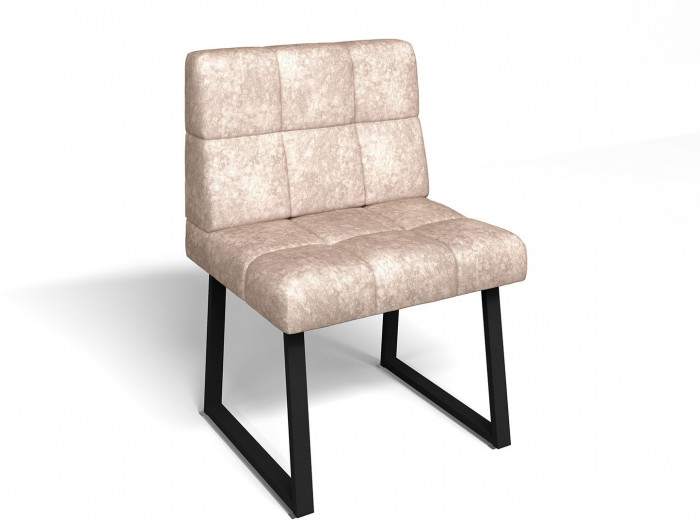 Кухонный диван Реал МД 660 Латте/Черный муар