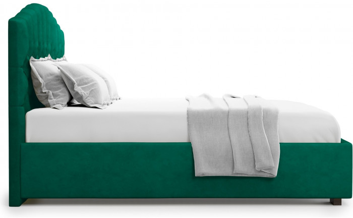 Кровать Lugano 140 с подъемным механизмом, Velutto 33