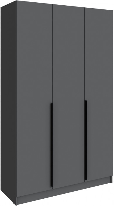 Шкаф Мадрид (1,4) без зеркала, Графит серый