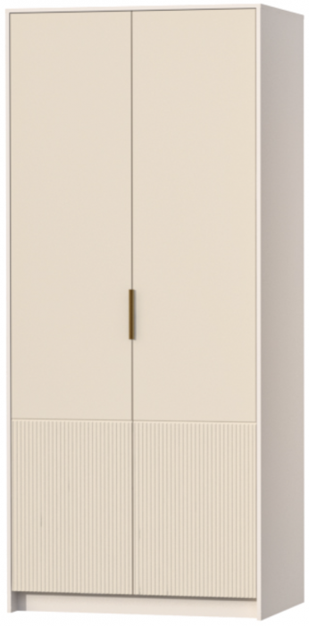 Шкаф 2-х створчатый Кэт-3, Кашемир/Тирамису матовый