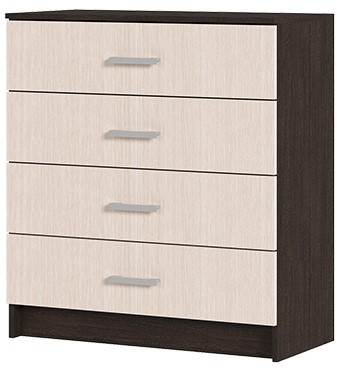 ГАРМОНИЯ КМ 601 комод 4 ящика (0,85х0,934х0,408) венге/белфорт