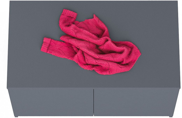 Мори Тумба/антресоль МА900.1, цвет графит, ШхГхВ 90,4х50,4х54,6 см., подходит для шкафа МШ900.1