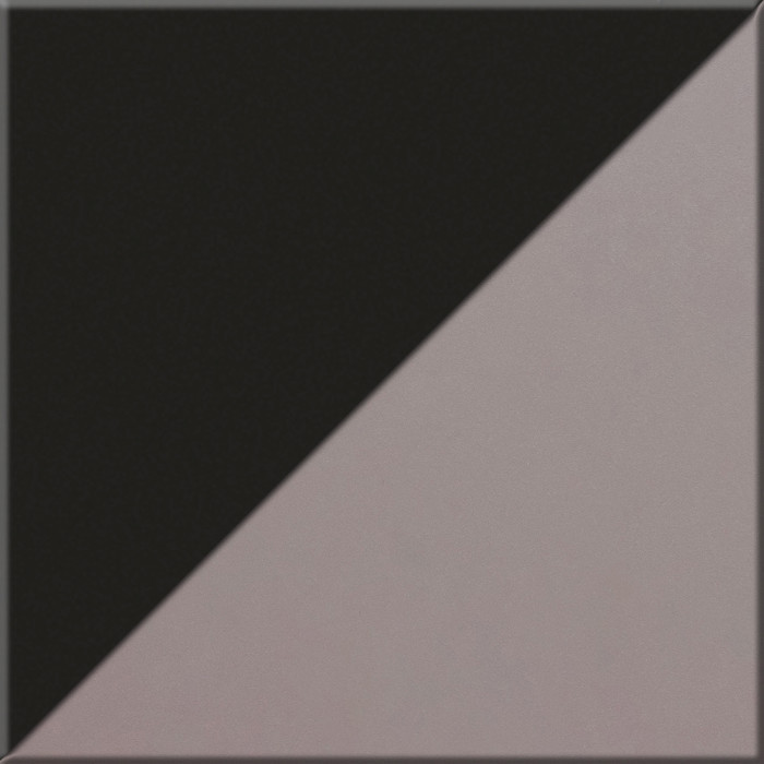 Сидней 13.201 Шкаф-витрина, корпус антрацит/фасады МДФ веллюто капучино/прозрачное стекло с серой тонировкой