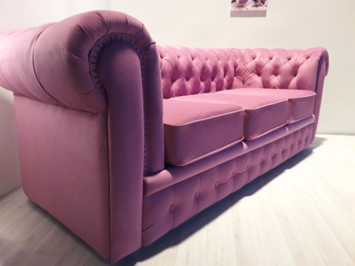 Диван Честер 3- х местный, велюр